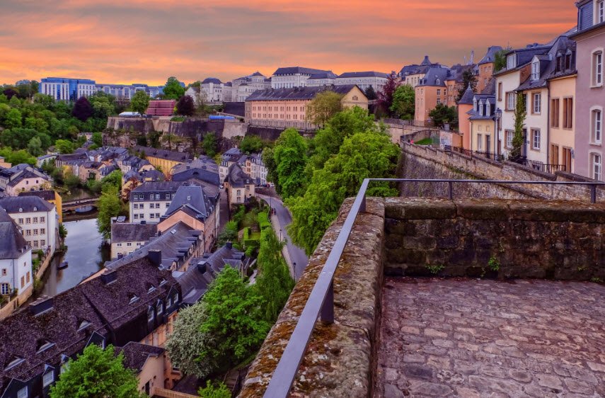 Chemin de la Corniche, Luxembourg City, Luxembourg